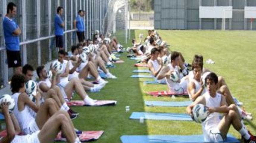 Bursaspor Kuvvet &Ccedil;alışması Yaptı