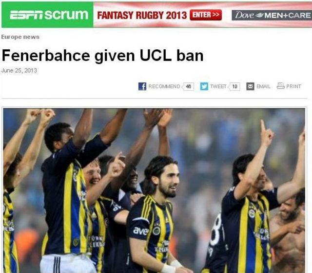 Avrupa Basınında Uefa Kararları Damga Vurdu