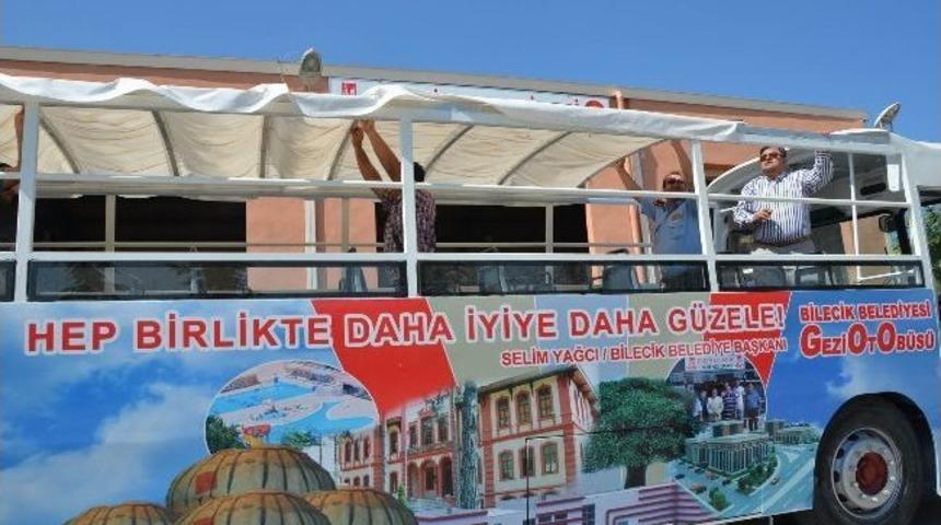 Bilecik Belediyesi'nden Gezi Otob&uuml;s&uuml;