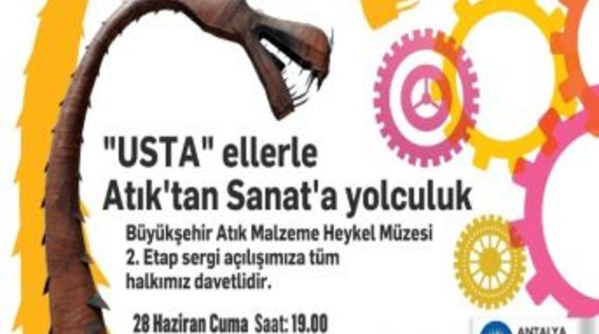 Atıktan Heykeller Sergisi 28 Haziran&rsquo;da A&ccedil;ılıyor