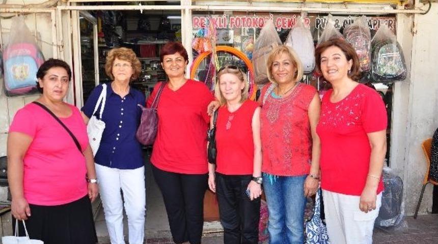 Chp'li Kadınlar Torbalı'da Esnaf Ziyareti Yaptı