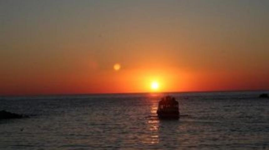 Amasra'da Muhteşem G&uuml;n Batımı