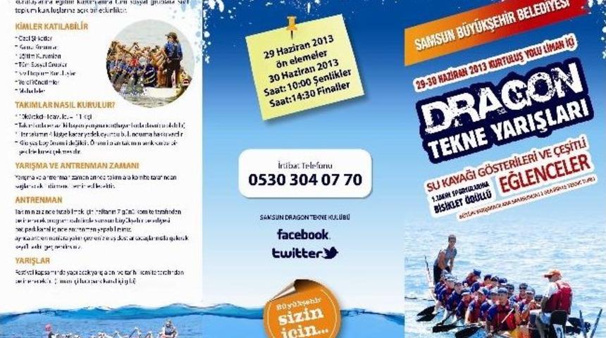 B&uuml;y&uuml;kşehir Belediyesi&rsquo;nden &ldquo;dragon Bot Yarışı Ve Şenlikleri&rdquo;