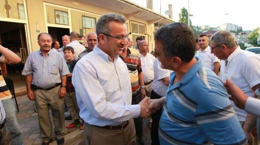 Şiranlılar Başkan K&ouml;şker'i Ağırladı