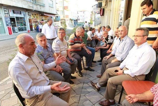 Şiranlılar Başkan Köşker'i Ağırladı