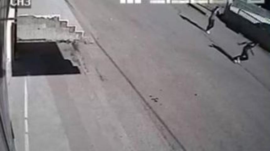 Batman'da Kapka&ccedil; Anı Kameraya Yansıdı