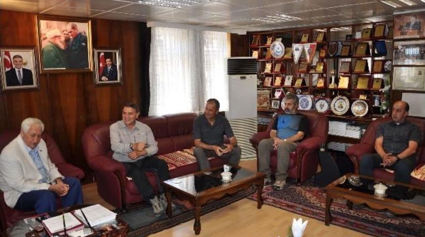 Dağcılardan Dede&rsquo;ye Ziyaret