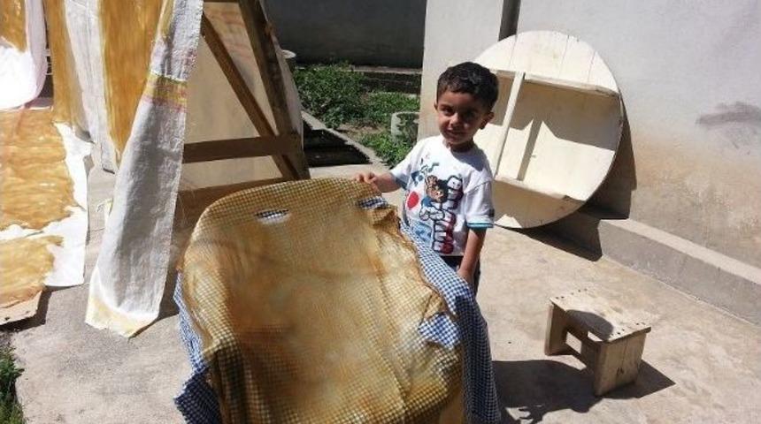 Kağızman&rsquo;da Pestil Zamanı Başladı