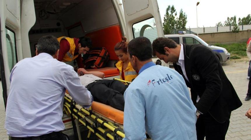 Başkale Devlet Hastanesi'nde Yangın Tatbikatı