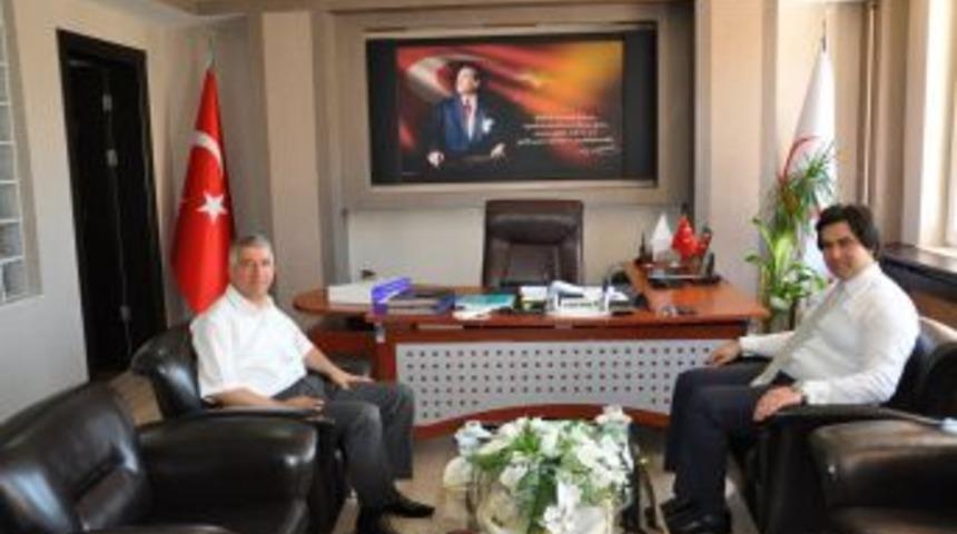 TKDK Aydın'dan Sağlık M&uuml;d&uuml;rl&uuml;ğ&uuml;'ne ziayaret