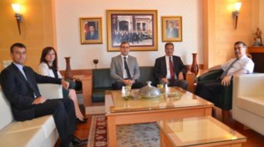 S&ouml;ke Ticaret Borsası Vali Kerem Al&rsquo;ı Ziyaret Etti