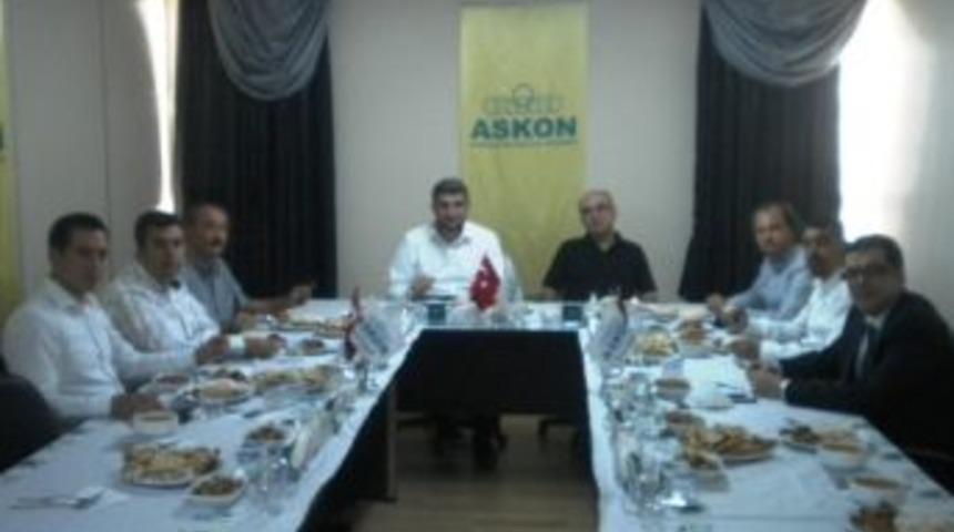 Askon'da Adana Ve &Uuml;lke Sorunları Masaya Yatırıldı