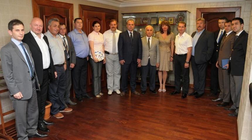 Rus Heyeti, Samsun TSO&rsquo;yu Ziyaret Etti