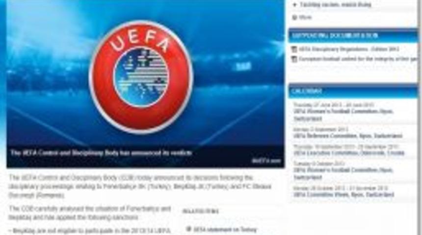 Fenerbah&ccedil;e, Avrupa'yı Hakederse Cezasını &Ccedil;ekecek