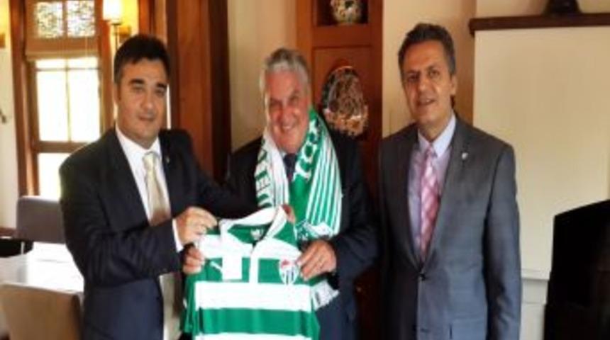 FIFA İkinci Başkanı Jim Boyce, Bursa&rsquo;ya Geldi