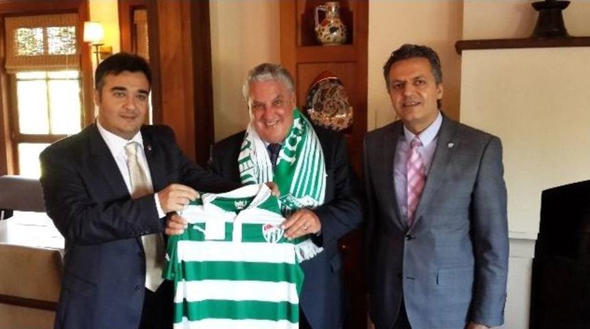 Fıfa 2. Başkanı Jım Boyce Bursa&rsquo;da