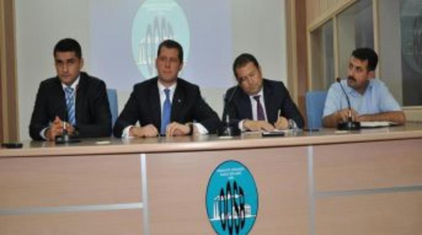 Osmaniye OSB'de Yeni M&uuml;teşebbis Heyeti Oluştu
