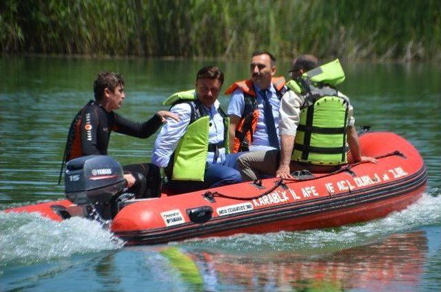 Genel Sekreter Hakan Eski Karagöl De İncelemelerde Bulundu