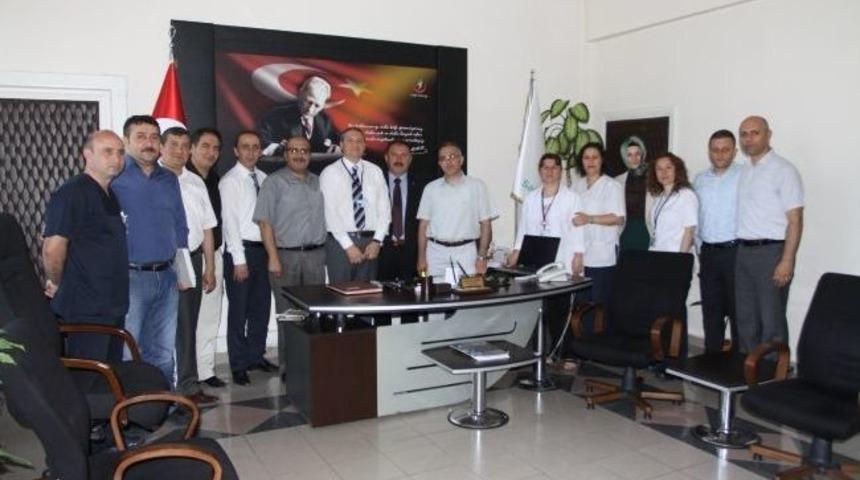 Sağlık-sen Hastane Başhekimini Ziyaret Etti