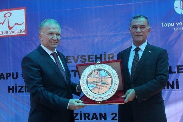 Yenilenen Nevşehir Tapu Ve Kadastro Müdürlükleri Hizmet Binası Açıldı