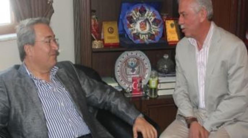 &Uuml;nver&rsquo;den Şof&ouml;rler Ve Otomobilciler Esnaf Odası&rsquo;na Ziyaret