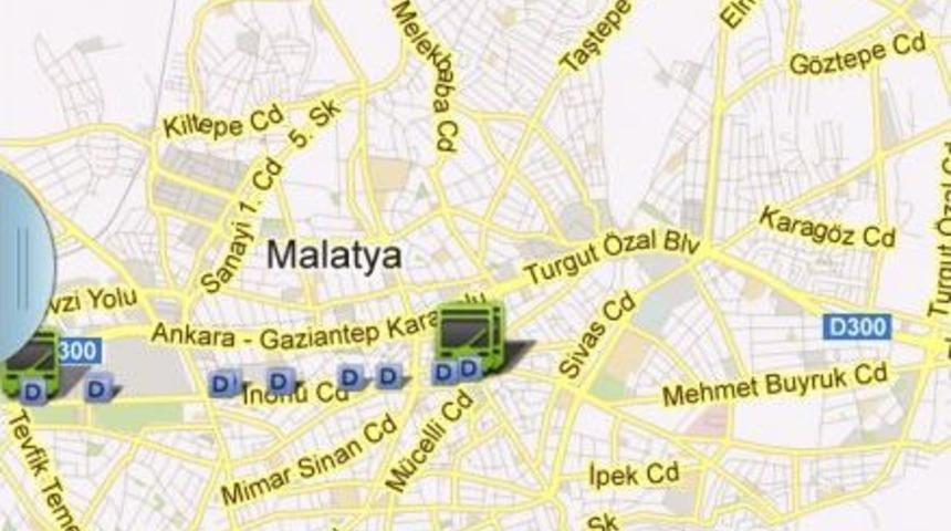 Malatya&rsquo;da Yolcular Telefonla Belediye Otob&uuml;s&uuml;n&uuml;n Yerini &Ouml;ğrenecek