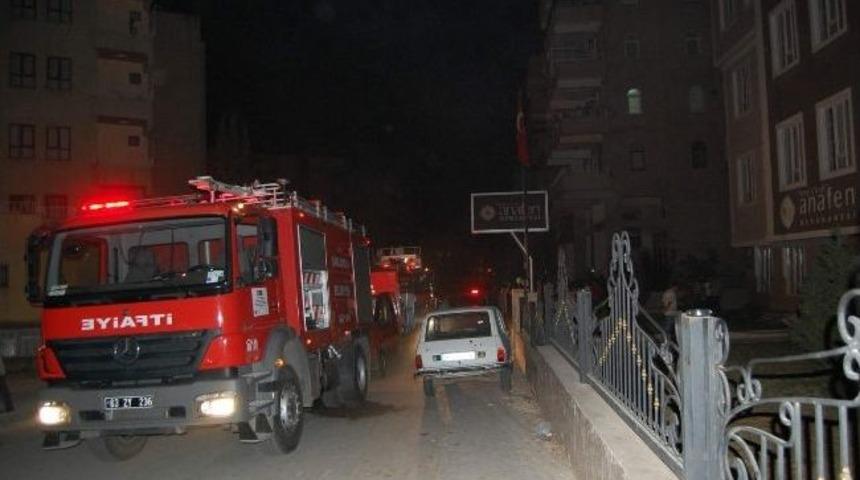 Dershanede Yangın Paniği