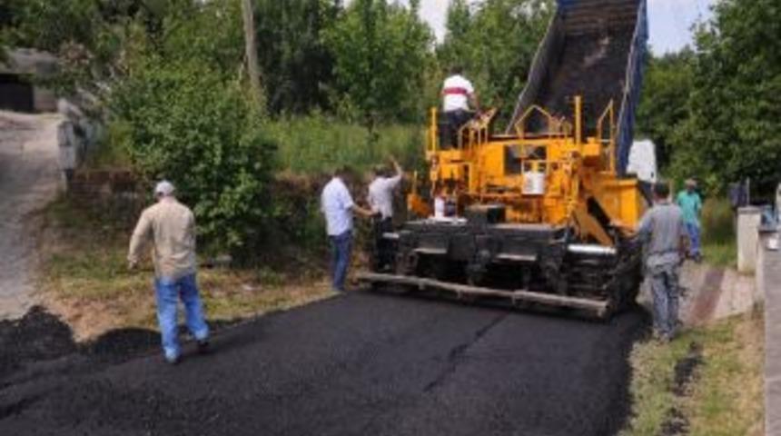 Balaban'da Asfalt &Ccedil;alışması