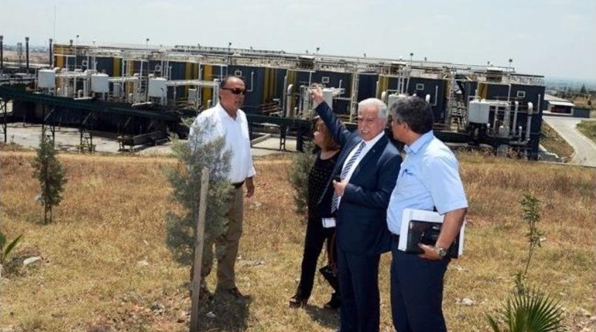 Aldırmaz, Katı Atık Bertaraf Tesislerini Gezdi