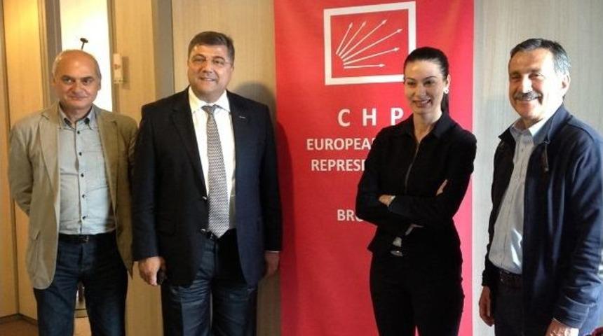 Başkan Ata&ccedil;&rsquo;ın Bel&ccedil;ika Temasları