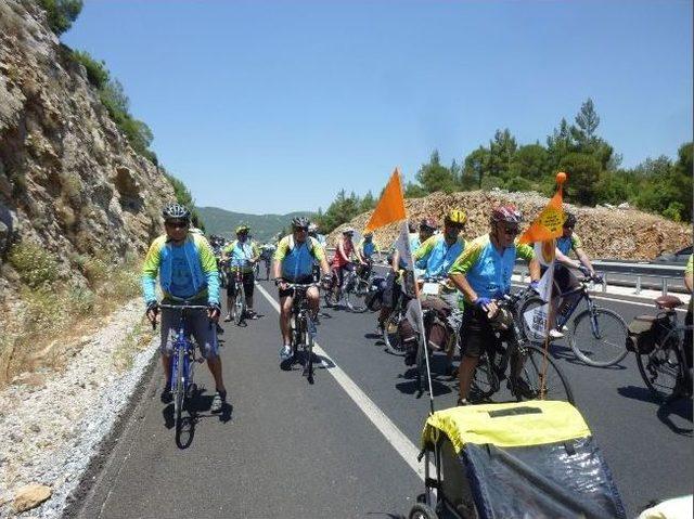 “gökova Bisiklet Turu” Bodrum’dan Geçti