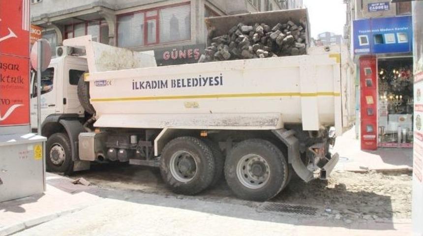 İlkadım&rsquo;ın Asfalt Hedefi 100 Bin Ton