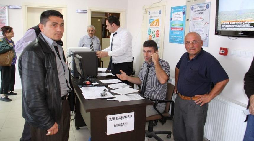 2B Taşınmazlarının Satışı I&ccedil;in Samsun'da 46 Bin 609 Kişi M&uuml;racaat Etti