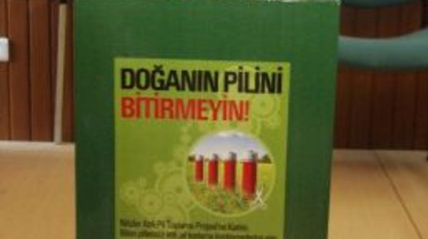 Nil&uuml;fer&rsquo;de 5 Ayda 400 Kilogram Atık Pil Toplandı