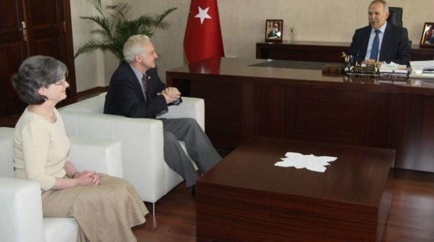 Rıccıardone&rsquo;den Vali Ata&rsquo;ya Ziyaret