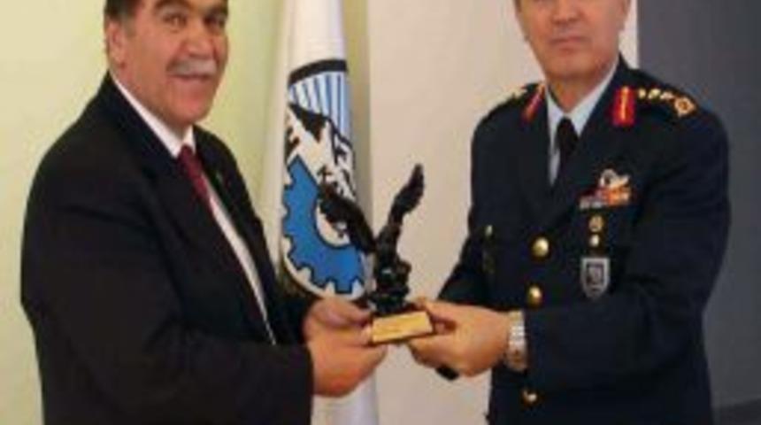 Garnizon Komutanı'ndan KESOB'a Ziyaret