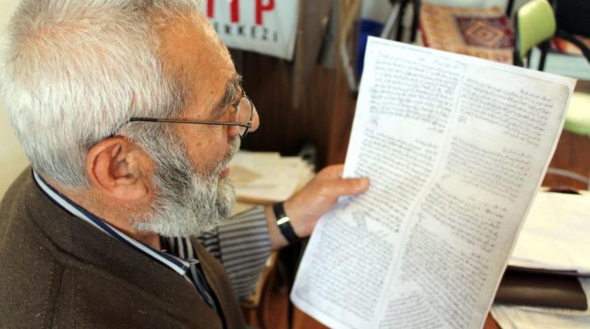 Emekli Olalı 20 Yıl Oldu, Hala Osmanlıca Terc&uuml;me Yapıyor