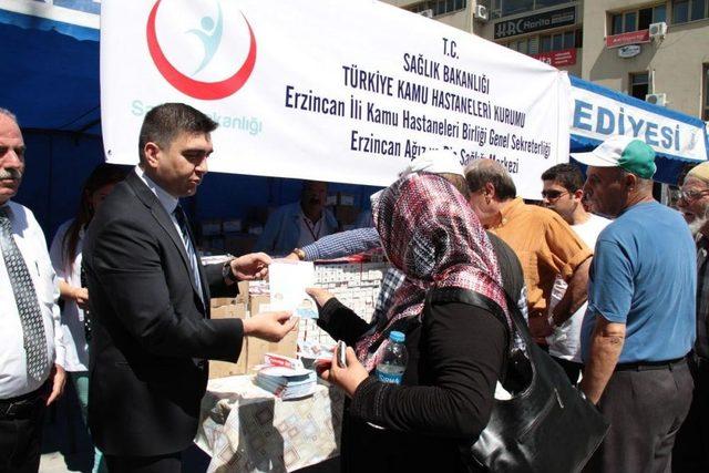 Erzincan'da 17 Bin Diş Fırçası Ve Macun Dağıtıldı