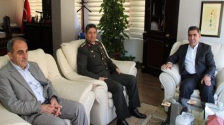 Albay Şen'den Başkan &Ouml;zdemir&rsquo;e Veda Ziyareti