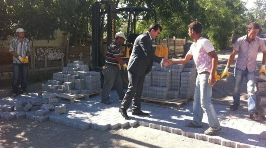 Başkan Uzunkaya Yol &Ccedil;alışmalarını İnceledi