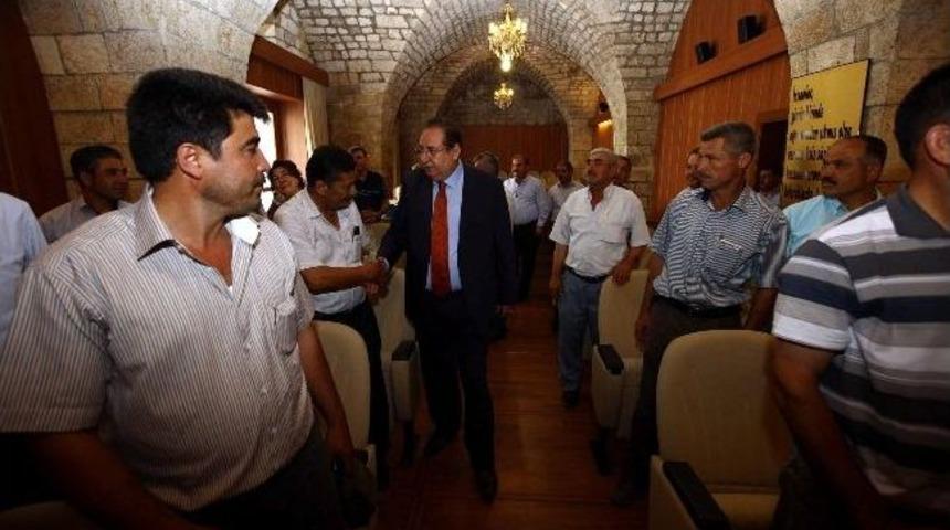 K&ouml;y Muhtarlarından Başkan &Ouml;zcan&rsquo;a Ziyaret