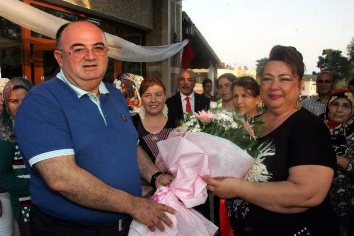 Evrenseki Kültürevi'nde Ebru Ve El Sanatları Sergisi Açıldı G2