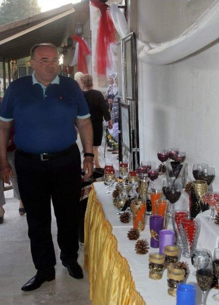 Evrenseki Kültürevi'nde Ebru Ve El Sanatları Sergisi Açıldı G4