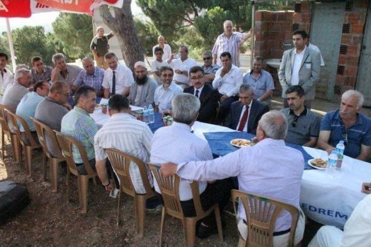 Vali Ahmet Turhan, Cami İnşaatını İnceledi G2