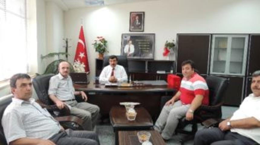 Alaca Ticaret Borsası&rsquo;ndan Bektaş&rsquo;a Kutlama Ziyareti