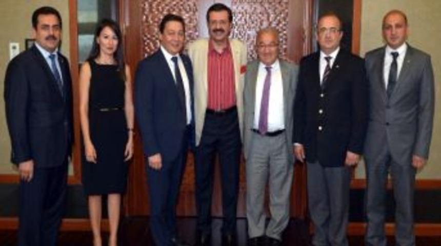 Tobb Başkanı Rıfat Hisarcıklıoğlu Bartın Tso'yu &Ouml;vd&uuml;