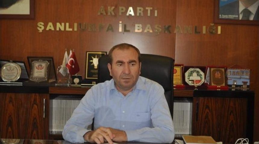 Ak Parti Şanlıurfa İl Başkanlığından A&ccedil;ıklama