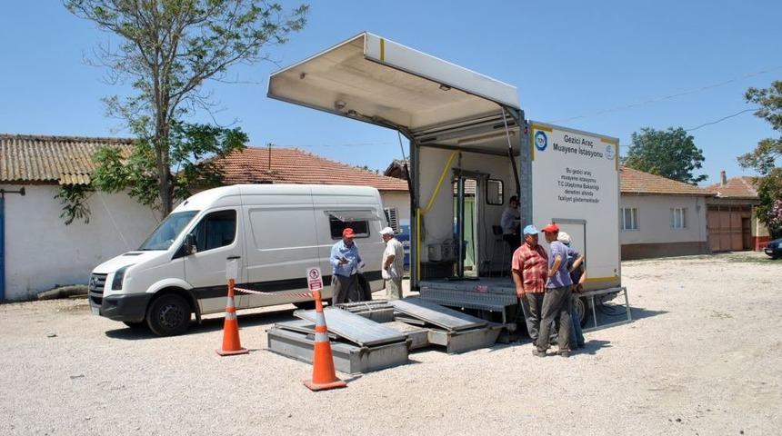 T&Uuml;VTURK'ten K&ouml;ylere Gezici Muayene Hizmeti