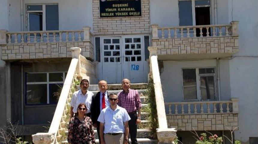 Suşehri Eski Myo Binası Tekrar Hizmete Açılıyor