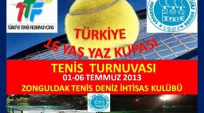 Zonguldak Tenis Deniz İhtisas Kul&uuml;b&uuml; Yeni Tenis&ccedil;iler Yetiştirecek